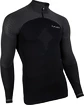 Heren T-shirt UYN  Running Alpha OW Shirt LS Zip Up black/grey