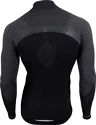 Heren T-shirt UYN  Running Alpha OW Shirt LS Zip Up black/grey