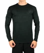 Heren T-shirt Virtus  Joker Melange LS Tee Dark Green