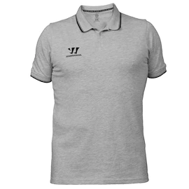 Heren T-shirt Warrior Alpha X Base Polo Gray