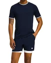 Heren T-shirt Wilson  M Court Performance Crew Navy