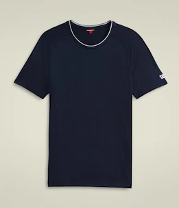 Heren T-shirt Wilson  M Team Seamless Crew Classic Navy