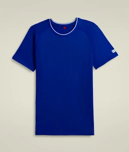 Heren T-shirt Wilson  M Team Seamless Crew Royal Blue