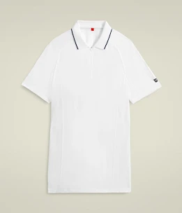 Heren T-shirt Wilson  M Team Seamless Polo 2.0 Bright White