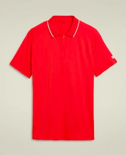 Heren T-shirt Wilson  M Team Seamless Polo 2.0 Infrared