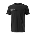 Heren T-shirt Wilson  Team II Tech Tee Black L