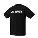 Heren T-shirt Yonex  LB0024 Black