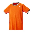 Heren T-shirt Yonex  Mens Crew Neck Shirt 10560 Bright Orange M