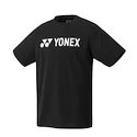 Heren T-shirt Yonex  YM0024 Black M