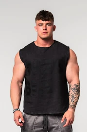 Heren tanktop Nebbia Washed-off Tank Top BEASTIN' Black