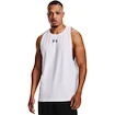 Heren tanktop Under Armour  BASELINE COTTON TANK White S