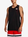 Heren tanktop Under Armour  Baseline Reversible Jsy-RED