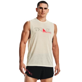 Heren tanktop Under Armour UA Run Trail Tank -BRN