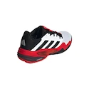 Heren tennisschoenen adidas Barricade 13 M Clay White/Core Black