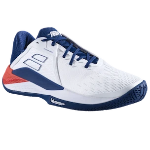 Heren tennisschoenen Babolat Propulse Fury 3 AC M White/Estate Blue