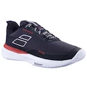 Heren tennisschoenen Babolat SFX Evo All Court Men Black/Fiesta Red