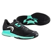 Heren tennisschoenen Head Sprint Pro 3.5 AC Black/Teal