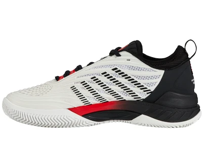 Heren tennisschoenen K-Swiss  Hypercourt Supreme 2 HB White/Limo/Red