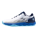 Heren tennisschoenen Mizuno Wave Enforce Court AC White/Estate Blue/River Blue  EUR 41