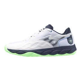 Heren tennisschoenen Mizuno Wave Enforce Court AC White/Vintage Indigo