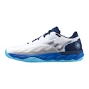 Heren tennisschoenen Mizuno Wave Enforce Court CC White/Estate Blue/River Blue