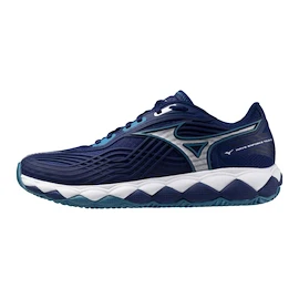 Heren tennisschoenen Mizuno Wave Enforce Tour 2 CC Bellwether Blue/White