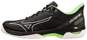 Heren tennisschoenen Mizuno Wave Exceed Tour 5 Clay Black/Silver  EUR 44