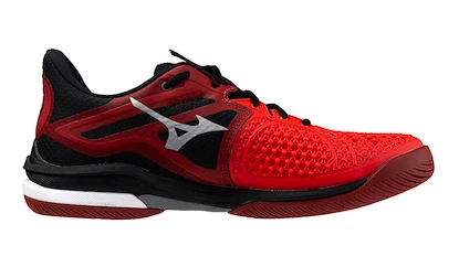 Heren tennisschoenen Mizuno Wave Exceed TOUR 6 AC Radiant Red/White/Black