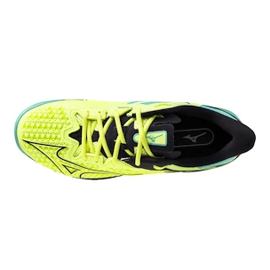 Heren tennisschoenen Mizuno Wave Exceed Tour 6 CC Sunny Lime/Black/Atlantis  EUR 42