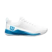 Heren tennisschoenen Wilson Rush Pro 4.5 White/Atomic Blue