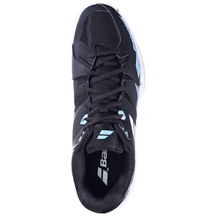 Heren zaalschoenen Babolat  Shadow Spirit Men Black/Light Blue  EUR 42