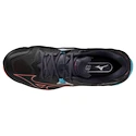 Heren zaalschoenen Mizuno  Wave Lightning Z8 Black/Neon Flame