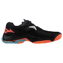 Heren zaalschoenen Mizuno  Wave Lightning Z8 Black/Neon Flame