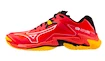 Heren zaalschoenen Mizuno  WAVE LIGHTNING Z8 Radiant Red/White/Carrot Curl  EUR 40