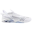 Heren zaalschoenen Mizuno  Wave MIRAGE 5 White/Bellwether Blue