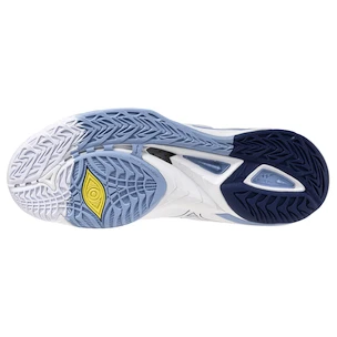 Heren zaalschoenen Mizuno  Wave MIRAGE 5 White/Bellwether Blue