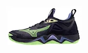 Heren zaalschoenen Mizuno  WAVE MOMENTUM 3 Evening Blue/Techno Green/Iolite  EUR 51