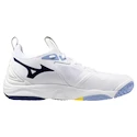 Heren zaalschoenen Mizuno  Wave MOMENTUM 3 White/Bellwether Blue