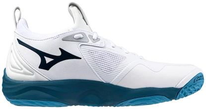 Heren zaalschoenen Mizuno  WAVE MOMENTUM 3 White/Sailor Blue/Silver  EUR 51