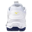 Heren zaalschoenen Mizuno  Wave STEALTH 6 White/Bellwether Blue