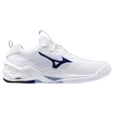 Heren zaalschoenen Mizuno  Wave STEALTH NEO 2 White/Bellwether Blue