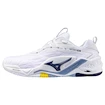 Heren zaalschoenen Mizuno  Wave STEALTH NEO 2 White/Bellwether Blue