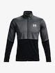 Herenjack Under Armour  PIQUE TRACK JACKET-GRY XS