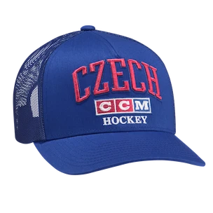 Herenpet CCM  MESHBACK TRUCKER TEAM CZECH Multiple Team Color