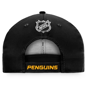 Herenpet Fanatics  Authentic Pro Locker Room Structured Adjustable Cap NHL Pittsburgh Penguins