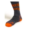 Herensokken Icebreaker Merino Hike+ Light Crew Natural Summit Graphite/Blaze/Black