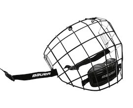 IJshockey gezichtsmasker Bauer II-Facemask Black/White Senior