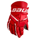 IJshockey handschoenen Bauer Supreme M3 Red Intermediate