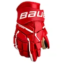 IJshockey handschoenen Bauer Supreme M5PRO Red Intermediate 12 inch