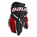 IJshockey handschoenen Bauer Supreme Mach Black/Red Senior 14 inch